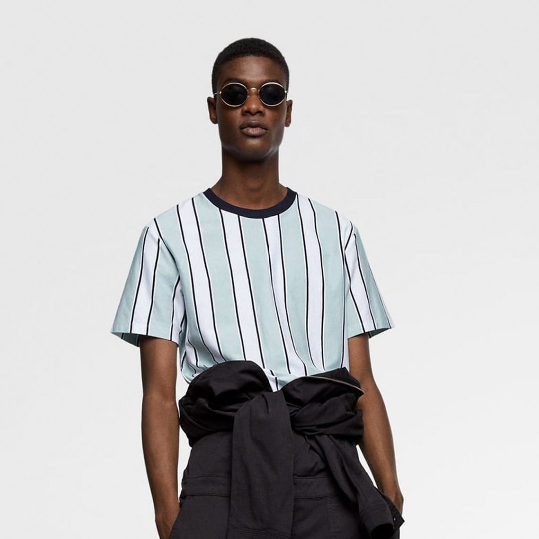 Vertical Striped T-shirt