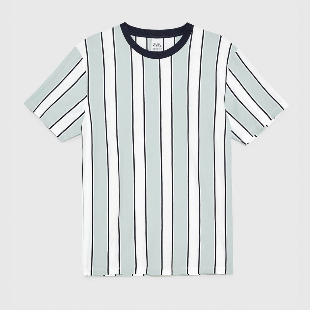 Vertical Striped T-shirt - Image 3